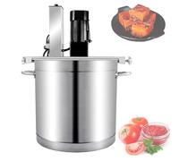 Miscelatore elettrico per marmellata, frullatore commerciale in acciaio inox, raschietto a 4 lame, per preparare marmellata, salsa, ripieno, condimento per zuppa e salsa,85L