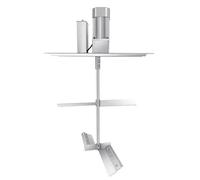 Miscelatore elettrico per marmellata, in acciaio inox, con raschietto a 4 lame per zuppe, peperoncino, salsa, bevande, marmellate e porridge, mixer per alimenti commerciali, 85 l