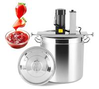 Miscelatore Elettrico per marmellate, Miscelatore Automatico per pentole da 20 l, 40 l, 85 l, Macchina miscelatrice Automatica in Acciaio Inossidabile con Raschietto di miscelazione a 4 Lame 60L