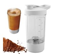 Miscelatore elettrico per proteine - Trasparente di sicurezza ad alta velocità | Bottiglia di Shaker ricaricabile automatica frullatore portatile per bevande proteiche per palestra, re