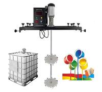 Miscelatore elettrico per serbatoio da 980 W, agitatore IBC, miscelatore per vernice commerciale da 1 tonnellata con supporto, attrezzatura di miscelazione della vernice, for agitatore solvente per
