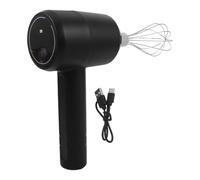 Miscelatore Elettrico per Tinte da Parrucchiere, 20w Ricaricabile Nero | Crema Colorante e Chioma, Plastica Nera, Uso Casa o Kit Mobile, Preparazione Rapida senza Fatica
