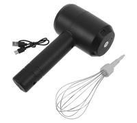 Miscelatore Elettrico per Tintura Capelli 20w, Plastico Nero | Parrucchiere, Uso Ciotola e Crema Colorante, Miscela Omogenea, Viaggio e Spa