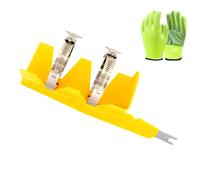 miscelatore elettrico per vernice include guanti protegge i contenitori da 3 pollici le fuoriuscite Risparmia fatica Set staffe per scuotitore vernice