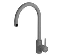 Rubinetto Miscelatore Cucina Elleci Cloud Metaltek Grigio Titanium MMKCLO73