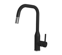 Rubinetto Miscelatore Cucina Elleci Dora Plus Keratek Plus Nero Assoluto MKKDRP86