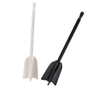 Miscelatore epossidico per trapano per vernice, 2 pezzi, paletta per agitatore in resina per intonaco per miscelazione di silicone malta 16,5 cm