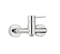 Miscelatore esterno Doccia serie Cilindra Argo Rubinetterie Colore:Bianco Opaco