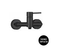 Miscelatore esterno Doccia serie Cilindra Argo Rubinetterie (Nero Opaco)