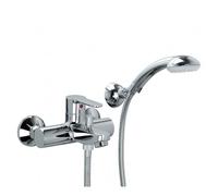 Miscelatore esterno per Vasca con Duplex e Doccino linea BLU cromato
