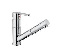 Miscelatore F.LLI Frattini Per Lavello Con Doccetta Estraibile Doppia Erogazione Modello Mocca