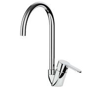 Miscelatore F.LLI Frattini Per Lavello Monoforo Bocca Girevole H318 Modello Mocca