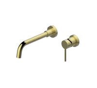 Miscelatore for bagno a parete, maniglia singola, canna di fucile, rubinetto for lavabo, acqua calda e fredda, vasca da, nero, bianco, rosa oro per lavabi da vasca(Color 14)