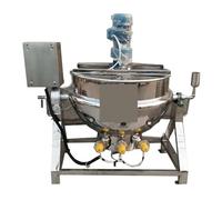 Miscelatore For Curry A Vapore Elettrico Industriale Da 50-100 Litri, Pentole For Mescolare, Bollitore For Caramelle, Pentola For Cucinare Automescolante Mescolare Energicamente