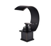 Miscelatore for lavabo Rubinetto for lavabo a cascata Rubinetto for lavabo nero Rubinetto for lavabo sottopiano Rubinetto for lavabo con foro singolo for acqua calda e fredda