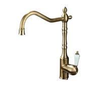 Miscelatore for lavello da cucina in ottone, gru, montaggio su ponte, supporto singolo, rubinetto filtro for acqua a 3 vie Con controllo di flusso