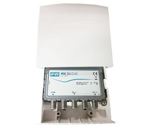 Miscelatore Fracarro da palo MX 3U Evo 3,UHF+DC 223271