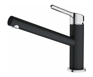 Miscelatore FRANKE Orbit Canna Girevole Cromo Nero