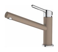 Miscelatore FRANKE Orbit Canna Girevole Cromo Oyster