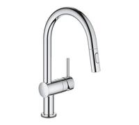 Grohe Minta rubinetto da cucina verticale StarLight Chrome 31358002