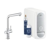 Grohe Blue Home - Miscelatore per lavello, con sistema di filtraggio e raffreddamento, cromato 31454001