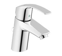 set miscelatore lavabo bidet Grohe Eurosmart con pilette scarico, finitura cromo - 33265002 - 32929002