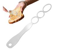 Miscelatore in acciaio - agitatore multiuso, accessorio culinario professionale | frusta manuale per burri, condimenti, creme, pasta, compatta, igienica, resistente, confortevole, utile