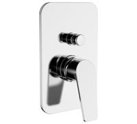 Miscelatore Incasso Doccia Completo con Deviatore Cromo Sonic 8C010 Teorema