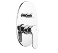 Miscelatore Monocomando Incasso Doccia Con Deviatore Serie Paco - Cromo