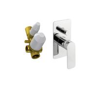 Miscelatore incasso doccia mon cromo con deviatore e corpo incasso