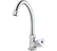 Miscelatore lavabo a bocca alta per acqua fredda o mista cromo Cromo