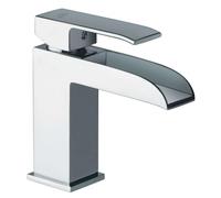 Miscelatore per lavabo a cascata senza scarico Paffoni Level cromato LES061CR