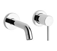 Paini COX Miscelatore Lavabo a Muro Bocca Interasse 190mm Cromato