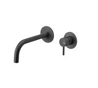 Miscelatore lavabo a parete nero opaco Vema MAIRA V27050