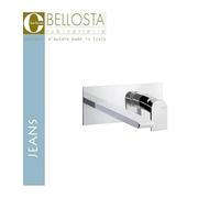 Miscelatore lavabo a parete piastra unica quadra Bellosta Jeans