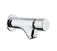 Miscelatore lavabo a parete temporizzato con comando a pulsante Idral Modern 082