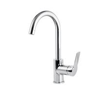 Miscelatore lavabo a ponte leva chiusa serie 4