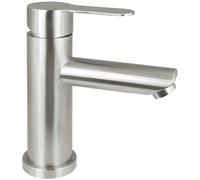 Miscelatore lavabo Alacranes acciaio spazzolato L19xP17xH8,5cm Acciaio spazzolato