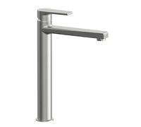 Miscelatore lavabo alto Mariani serie Artic in ottone spazzolato