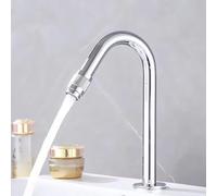 Miscelatore Lavabo Bagno Alto Collo di Cigno Rubinetto Monocomando Acqua Fredda Rubinetto Lavello in Ottone,Cromo Placcato
