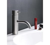 MISCELATORE LAVABO CRISTINA RUBINETTERIA MOD. TRICOLORE INOX COD TI22128