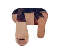 Miscelatore Lavabo da Parete Oceania ad Incasso Ottone Colore Oro Rosa
