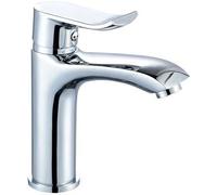 Miscelatore lavabo - EDOUARD ROUSSEAU - Rangoon - Aeratore riduttore di portata - Cartuccia ceramica Ø 35 mm - Cromo