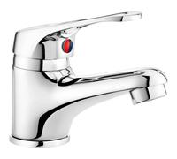 Miscelatore lavabo Esmeralda con spina automatica cromo Cromo