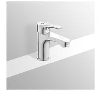 Miscelatore Monocomando Lavabo Ideal Standard ALPHA Rifiniture metalliche di scarico 1 foro 136mm