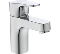 Ideal Standard - Cerabase, Miscelatore monocomando per lavabo, Bocca di erogazione fissa, Cromato