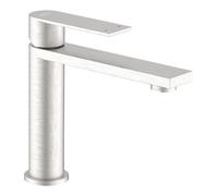 Miscelatore lavabo Idro Bric SCARUB1500AC SOLAR Spazzolato argento
