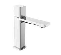 Miscelatore lavabo in ottone con manopola e piletta click clack Lotus