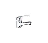 Miscelatore lavabo in ottone cromato modello Delfina di HydrAll con cartuccia