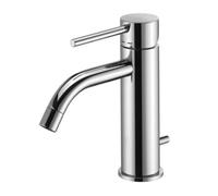Paffoni Light - Miscelatore per lavabo, con sistema di scarico, cromato LIG075CR